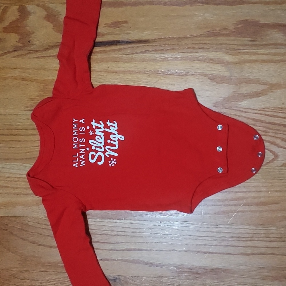12mo Christmas onesie Carter's